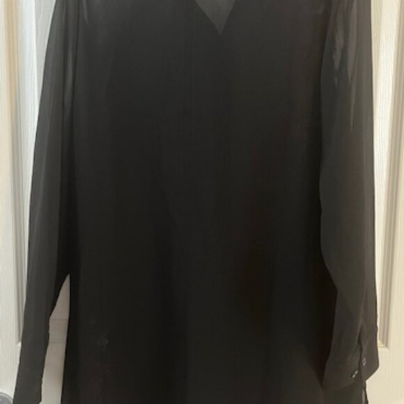 Boho Sheer Tunic with embroidery - Picture 5 of 6